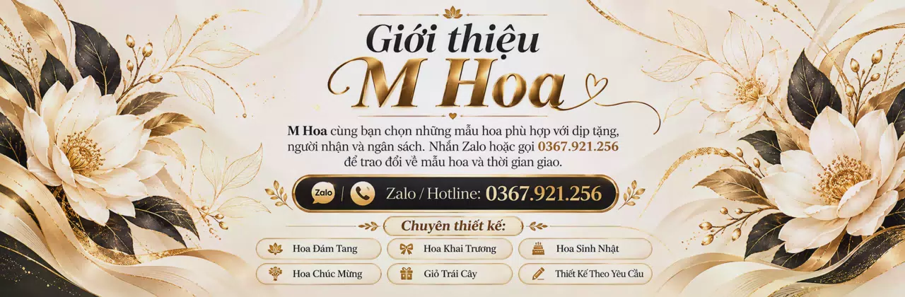 Ảnh bìa Shop hoa tươi Xã Tam Bình Vĩnh Long - Để lời nhắn thêm dịu dàng